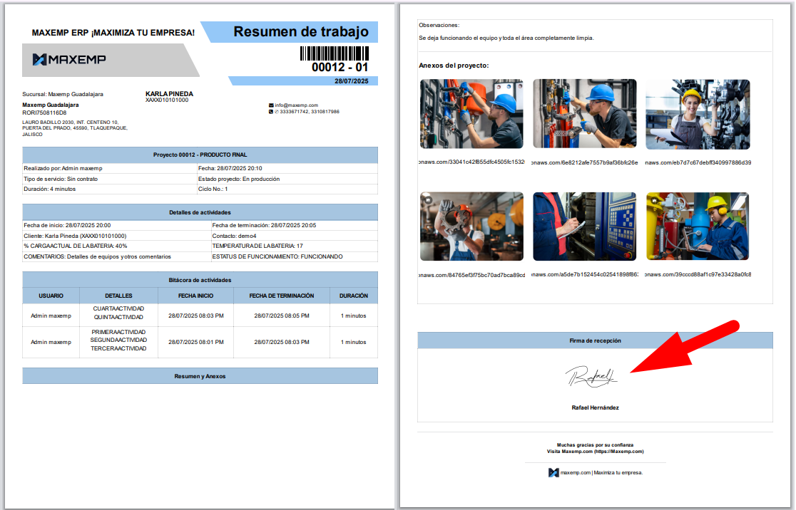 Resumen de trabajo